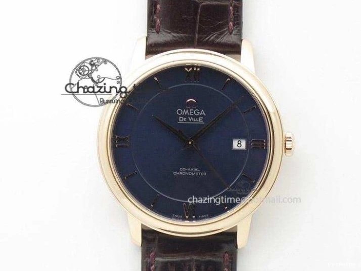 0126 Affordable 2017 Aqua Terra SS XF Best Edition Blue Textured Dial On Blue Leather Strap A 8159